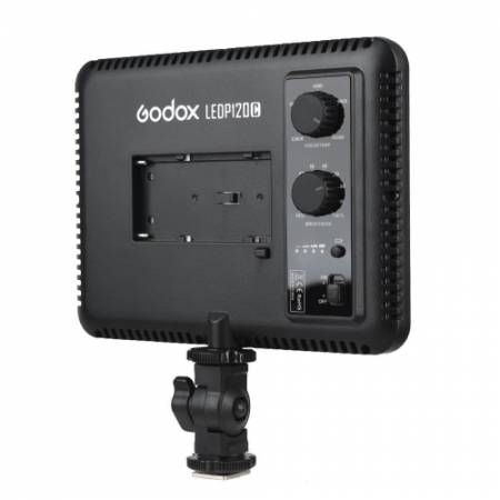 Godox LEDP120C Ultra Slim LED - lampa diodowa nakamerowa, temp. barwowa 3300-5600K