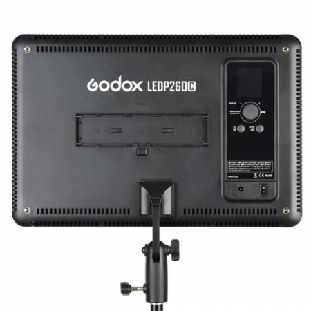 Godox LEDP260C Ultra Slim LED - lampa diodowa nakamerowa, temp. barwowa 3300-5600K