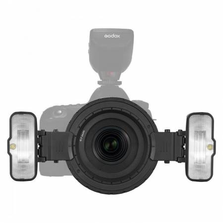 Godox MF12 K2 - zestaw lamp do fotografii makro + akcesoria