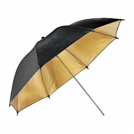 Godox UB-003 Black-Gold Umbrella - modyfikator światła, parasolka czarno-złota 101cm (40'') - filmgraf.pl