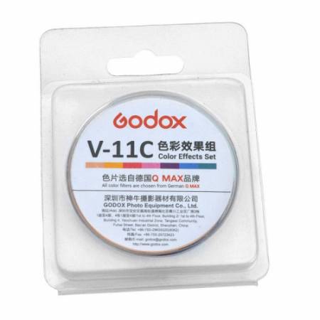Godox V-11C - zestaw artystycznych filtrów żelowych