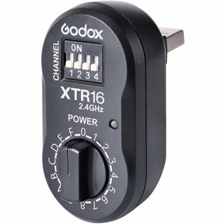 Godox XT16 - zestaw do systemy Godox X, nadajnik + odbiornik, 2.4GHz