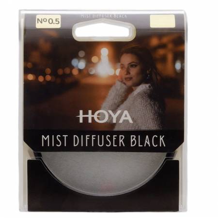 Hoya Mist Diffuser Black No 0.5 - filtr artystyczny, stylowy efekt kinowy