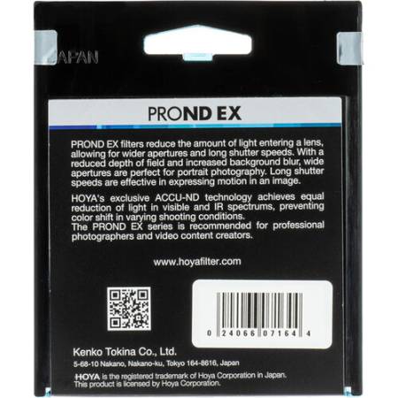 Hoya ProND EX 1000 - filtr neutralny, szary