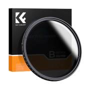 K&F Concept Basic Fader NDX 58mm - filtr neutralny szary z regulowaną gęstością,  ND2-ND400, 58mm
