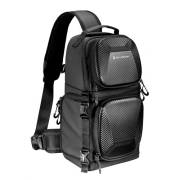 K&F Concept KF4746 Urban Wander U02 10 l - podróżny plecak fotograficzny typu sling (na ramię/naramienny, 10L, czarny)