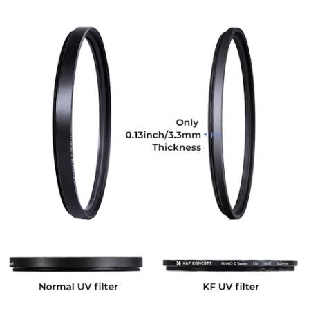 K&F Concept Classic HMC UV - filtr UV, 58mm