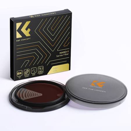 KF Concept Nano-X CPL - kołowy filtr polaryzacyjny, 105mm