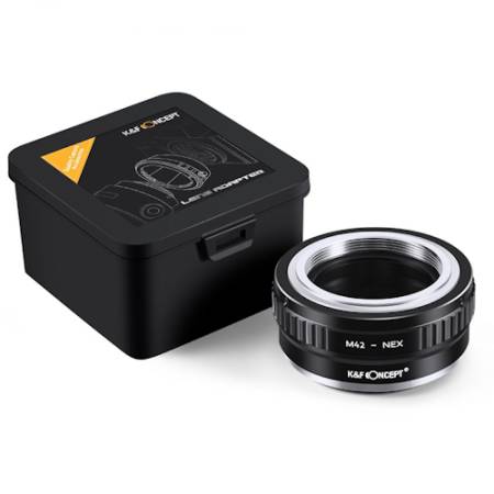K&F Concept KF4444 - adapter bagnetowy do obiektywu (M42 / Sony E)
