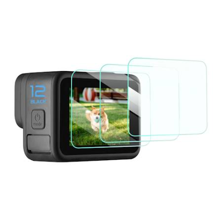 K&F Concept KF5343 - zestaw osłon LCD do GoPro Hero 9, 10, 11, 12 - przykład użycia