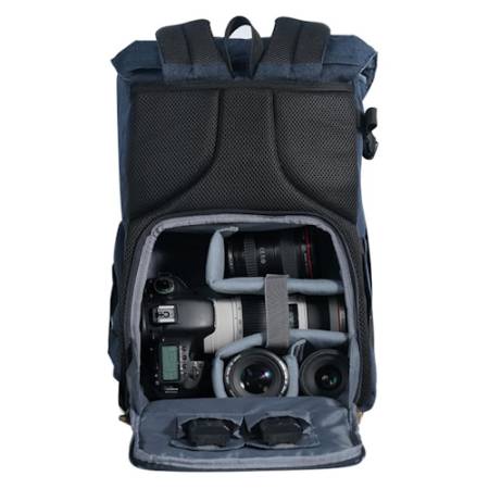 K&F Concept DSLR Backpack - plecak fotograficzny na aparaty lusterkowe, niebieski (KF13.066V10)_3