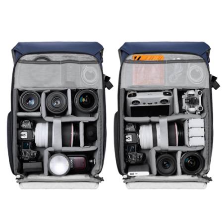 K&F Concept Beta Backpack Zip - plecak fotograficzny 20L, niebieski (KF13.066V13)_4