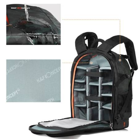 K&F Concept National Geographic Backpack - plecak fotograficzny 23l, Forest Camo (KF13.119)_3