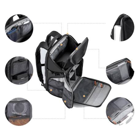 K&F Concept Professional Camera Backpack - plecak fotograficzny, 20l, czarny (KF13.144)_4