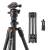 K&F Concept K234A0 - zestaw, 4-sekcyjny statyw magnezowy z głowicą kulową BH-28L, uchwyt na telefon, 39-163cm, udźwig 8kg