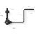 K&F Concept KF5561 - 2x wkręcane mocowanie / uchwyt do kamer obserwacyjnych (gwint 1/4