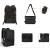 K&F Concept KF13129 - torba, plecak fotograficzny w jednym, 2w1_4