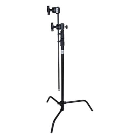 Kupo CL-30MK - 3-sekcyjny statyw oświetleniowy C-Stand, boom, podstawa Turtle Base, 244cm, czarny