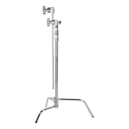 Kupo CL-30MK - 3-sekcyjny statyw oświetleniowy C-Stand, boom, podstawa Turtle Base, 244cm, srebrny