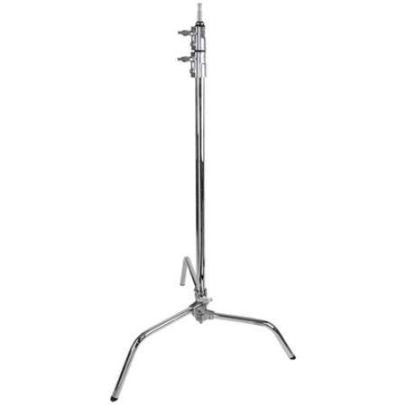Kupo CS-40M - statyw oświetleniowy C-Stand, regulowana noga, 323cm, srebrny