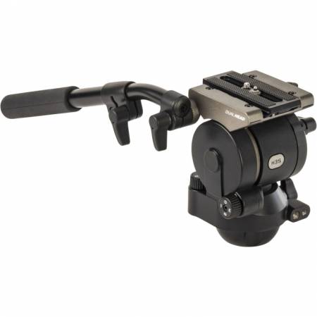 Libec H35 - głowica video z półkulą 75mm, udźwig 7,5kg
