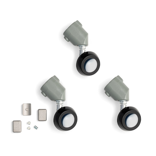 Manfrotto 018 - 3x kółka do statywu, średnica nóg 22mm, udźwig 10kg