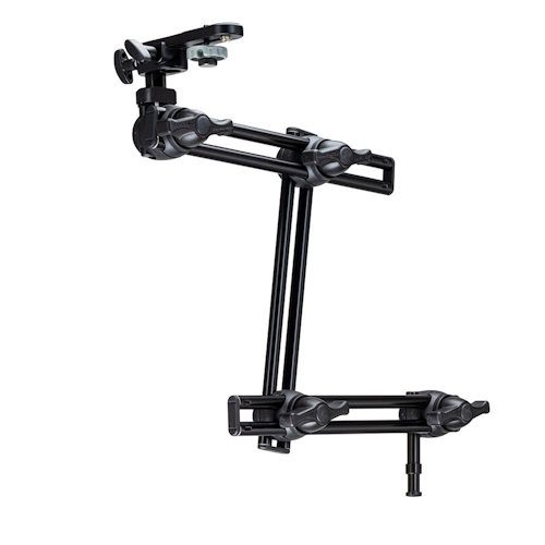 Manfrotto 396B-3 - zestaw, 3-sekcyjne ramię przegubowe Double Arm + uchwyt 143BKT (udźwig 4,5kg, 86cm)