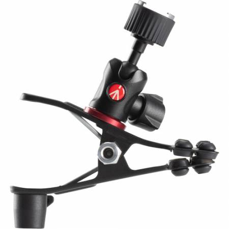 Manfrotto 175F-2 - Klamra SPRING CLAMP z głowicą MH492LCD-BH