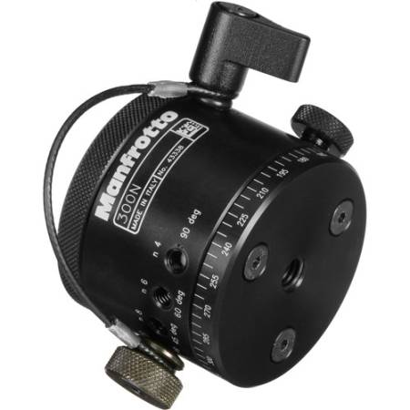 Manfrotto 300N - głowica panoramiczna, 360° (udźwig 14kg)