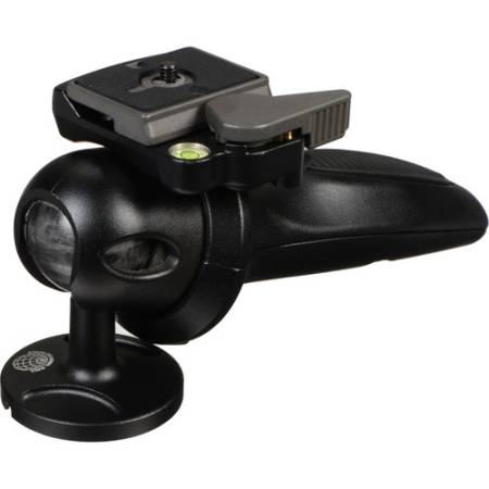 Manfrotto 327RC2 - głowica kulowa (udźwig 6kg, płytka 200PL-14, Quick Release) - tył