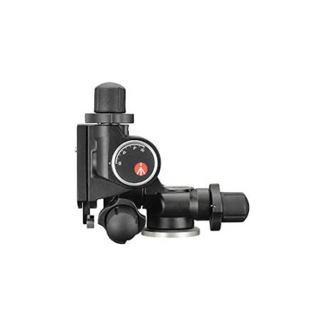Manfrotto 410 - głowica fotograficzna, z przekładnią zębatą (udźwig 5kg, płytka 410PL) - pochylenie głowicy