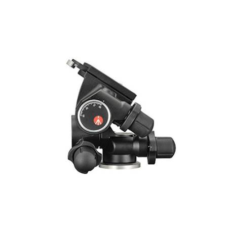 Manfrotto 410 - głowica fotograficzna, z przekładnią zębatą (udźwig 5kg, płytka 410PL) - pochylenie głowicy