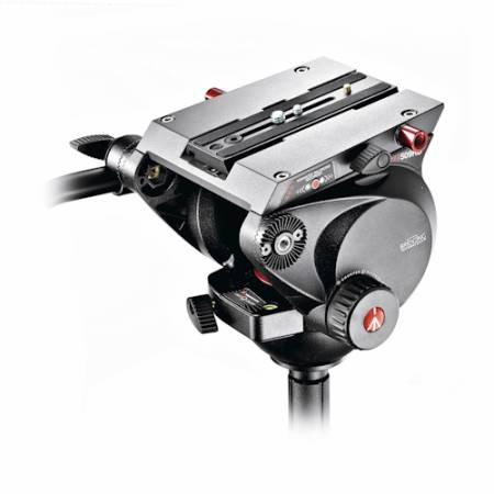 Manfrotto 509HD - głowica video (półkula 100mm, udźwig 13,5kg, płytka 509PLONG) - płytka