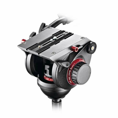 Manfrotto 509HD - głowica video (półkula 100mm, udźwig 13,5kg, płytka 509PLONG) - płytka