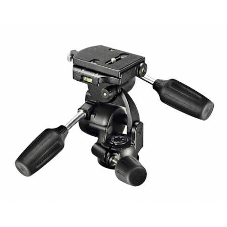 Manfrotto 808RC4 - głowica fotograficzna, trzykierunkowa (udźwig 12kg, płytka 410PL)