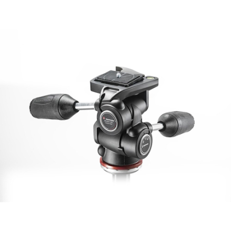 Manfrotto MH804-3W - głowica fotograficzna, 3-kierunkowa (udźwig 10kg, RC2, płytka 200LT-PL)
