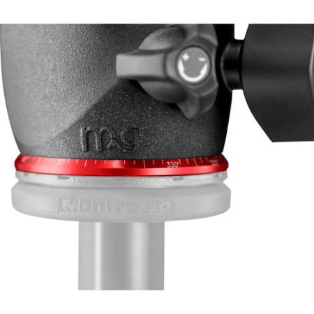 Manfrotto MHXPRO-BHQ6 - głowica kulowa (udźwig 15kg, płytka MSQ6PL) - zbliżenie