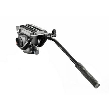 Manfrotto MVH500AH - głowica video (płaska baza, udźwig 8kg, płytka 500PLONG)