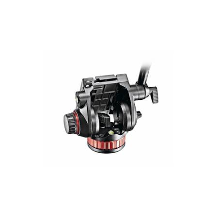 Manfrotto MVH502AH - głowica video (płaska baza, udźwig 10kg, płytka 504PLONG) - głowica