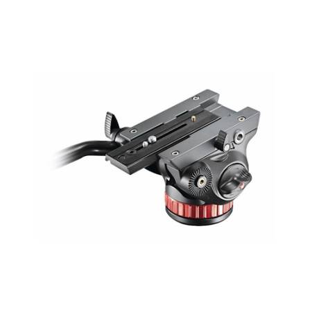 Manfrotto MVH502AH - głowica video (płaska baza, udźwig 10kg, płytka 504PLONG) - baza