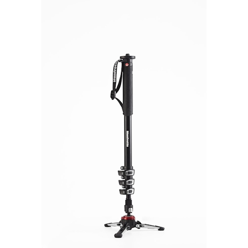 Manfrotto MVMXPROA4 - monopod video Alu (68-192cm, udźwig 18kg, 4-sekcyjny)