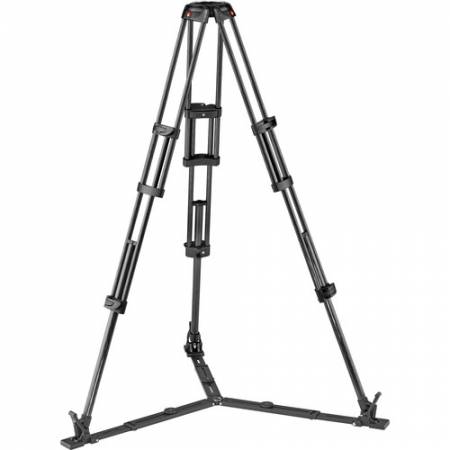 Manfrotto MVTTWINGC - statyw video Carbon Twin (33,5-153cm, udźwig 20kg, półkula 100mm / 75mm)