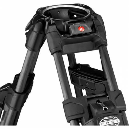 Manfrotto MVK509TWINFC - zestaw, statyw MVTTWINFC Carbon 645 Twin Fast z głowicą video 509HD