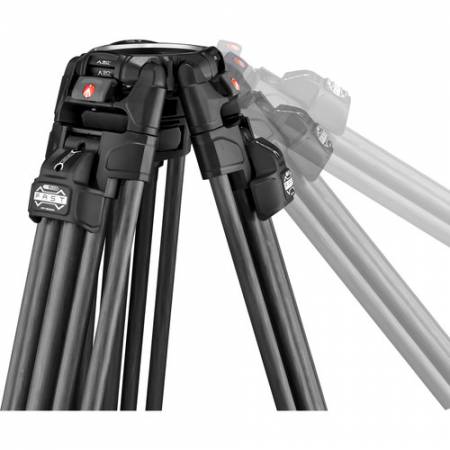 Manfrotto MVK509TWINFC - zestaw, statyw MVTTWINFC Carbon 645 Twin Fast z głowicą video 509HD