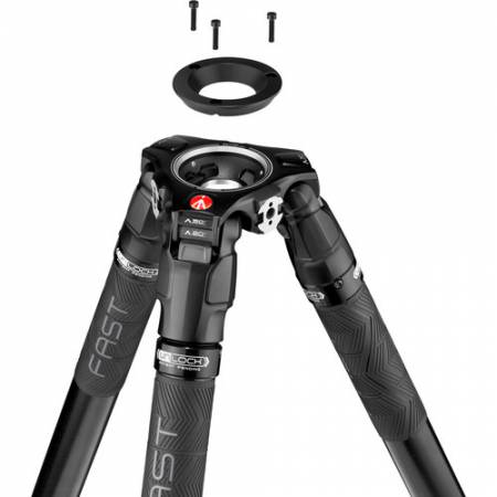 Manfrotto MVK608SNGFC - zestaw, statyw Carbon MVTSNGFC 635 Fast z głowicą video MVH608AH