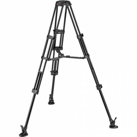 Manfrotto MVTTWINMA - statyw Alu Twin 3-sekcyjny, max. udźwig 25kg, rozp. środkowa