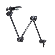Manfrotto 196B-3 - zestaw, 3-sekcyjne ramię przegubowe Single Arm + uchwyt 143BKT (udźwig 1kg, 85cm)