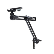 Manfrotto 396B-2 - zestaw, 2-sekcyjne ramię przegubowe Double Arm + uchwyt 143BKT (udźwig 5kg, 62,5cm)