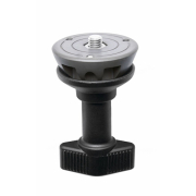Manfrotto 560BALLSH - półkula poziomująca z krótką rączką, 60mm, gwint 3/8