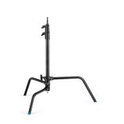 Manfrotto Avenger A2018LCB - statyw oświetleniowy C-Stand z regulacją nogi (84-175cm, udźwig 8kg, 3-sekcyjny, czarny)